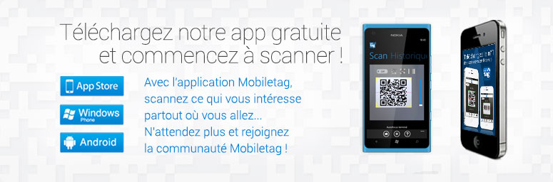 Téléchargez l\'application Mobiletag QR Code