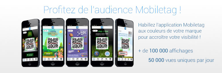 Profitez de l'audience Mobiletag